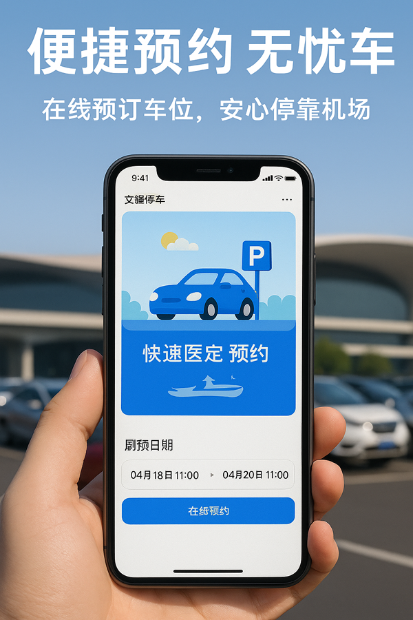 **出差or旅游，安心停車從文鋒開始——全流程可視化管理**