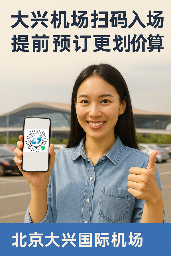 大興機場停車不用愁，手機下單直接停文鋒